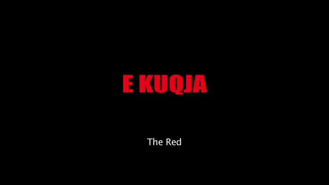 "E kuqja"